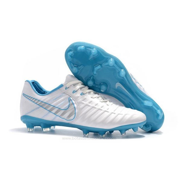 Nike Tiempo Legend VII FG Blanco Azul